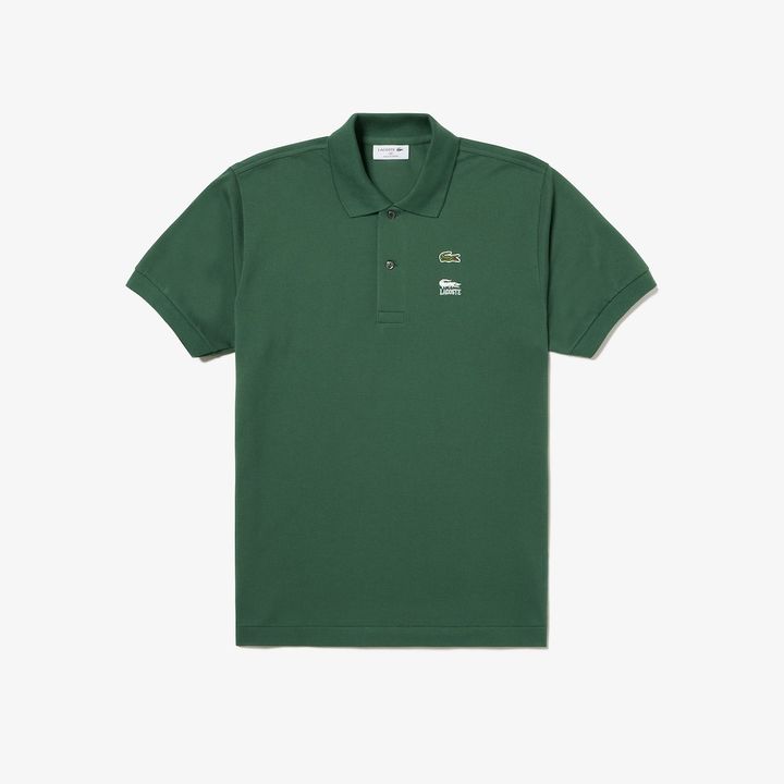 「ONE PIECE ワニロゴ刺繍 L.12.12 ポロシャツ」¥22,000 ©尾田栄一郎／集英社