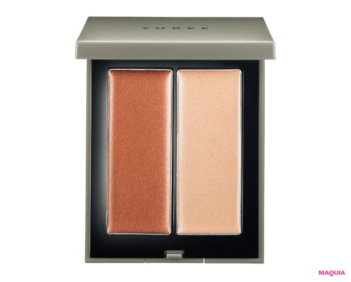 シマリング グロー デュオ 01 ￥4950／THREE