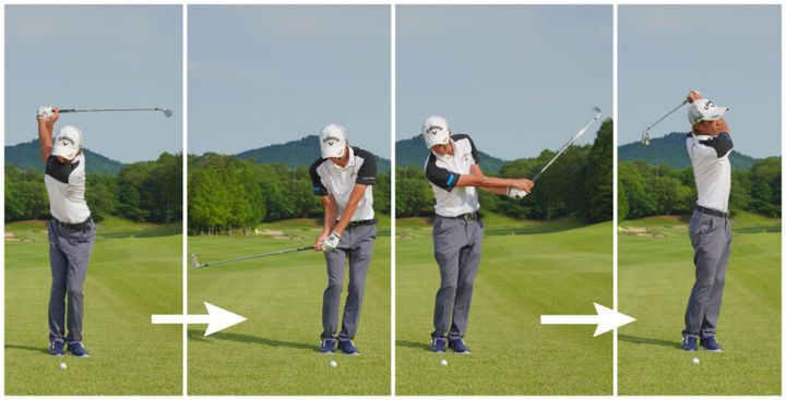 ボールを少し左寄りに！”高い球の打ち方”を男子プロが解説