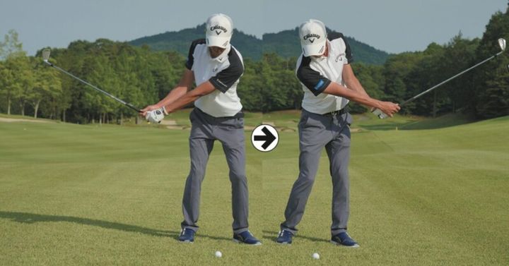 ボールを少し左寄りに！”高い球の打ち方”を男子プロが解説