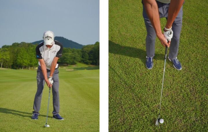 ボールを少し左寄りに！”高い球の打ち方”を男子プロが解説