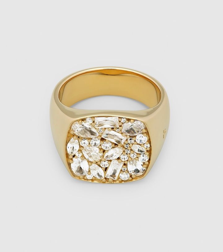 DSMG限定のカレイドスコープ リング（YG×ラボグロウンダイヤモンド）￥996,000