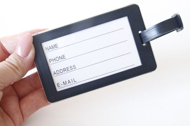 ダイソー トラベルネームタグ 裏面