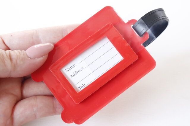 ダイソー トラベルネームタグ 背面