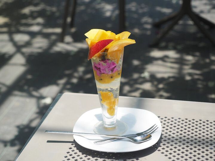 完熟マンゴー尽くしの贅沢スイーツが人気♪南国の花が咲き誇る観光農園「ユートピアファーム宮古島」へ