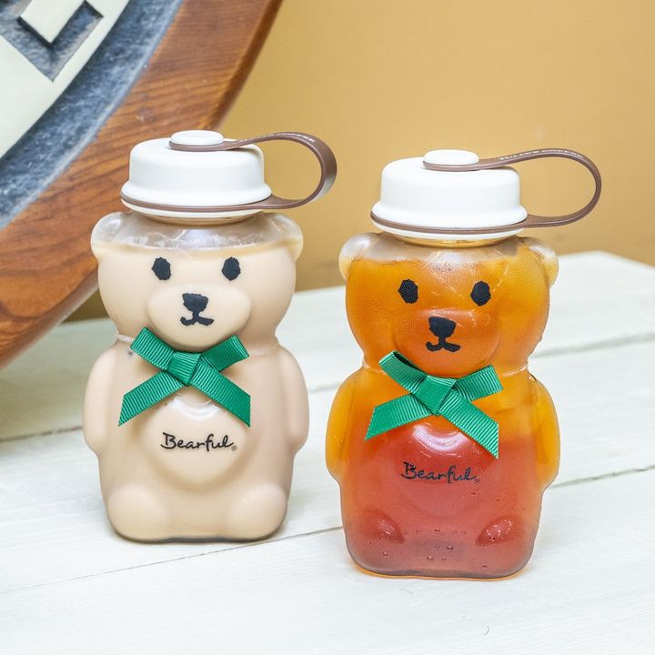 Tully's coffee hug me タリーズ 荒々し ハグミー ベア ボトル