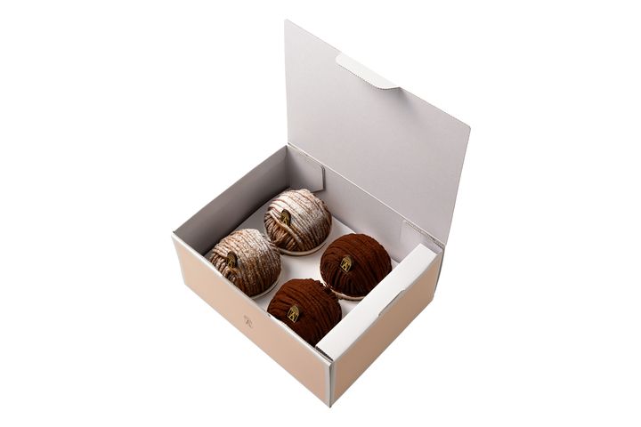 〈アンジェリーナ〉のモンブラン