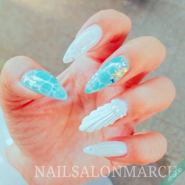 MARCHが投稿したネイルデザイン [photoid:I0101318] via Itnail Design (737539)