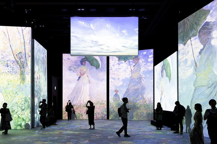 印象派の世界へ誘う美しい没入型体験「モネ＆フレンズ・アライブ 東京展」