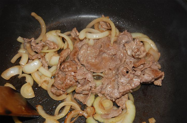 肉と玉ねぎ
