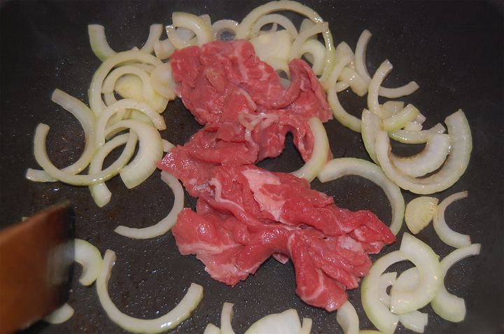 肉と玉ねぎ