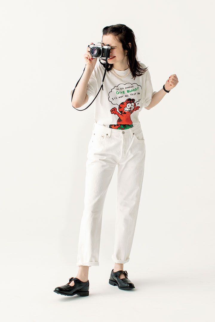 【最高気温34度】のTシャツコーデ14選。猛暑でも楽しめるおしゃれな“パンツ”スタイルを集めました