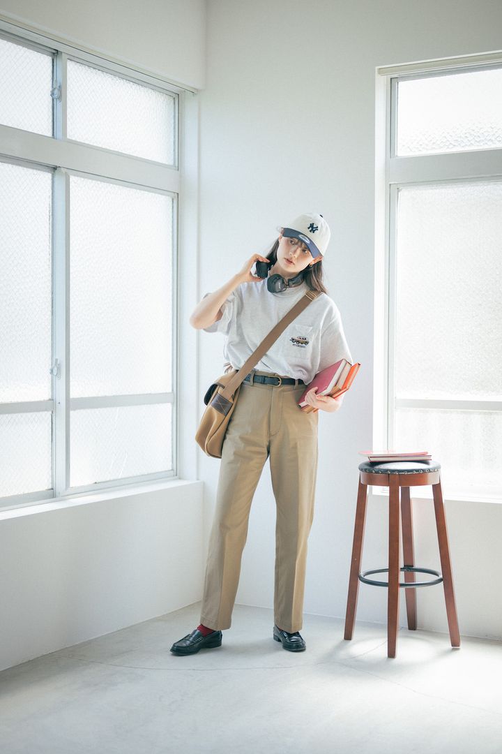 【最高気温34度】のTシャツコーデ14選。猛暑でも楽しめるおしゃれな“パンツ”スタイルを集めました