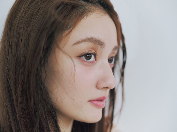 くすみピンク×涙ぼくろメイク MARIA TANI