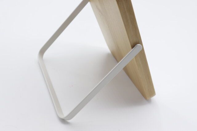 ダイソー 竹製スタンドミラー スタンド