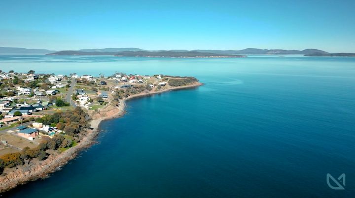 レッドハンドフィッシュが生息するタスマニア沖