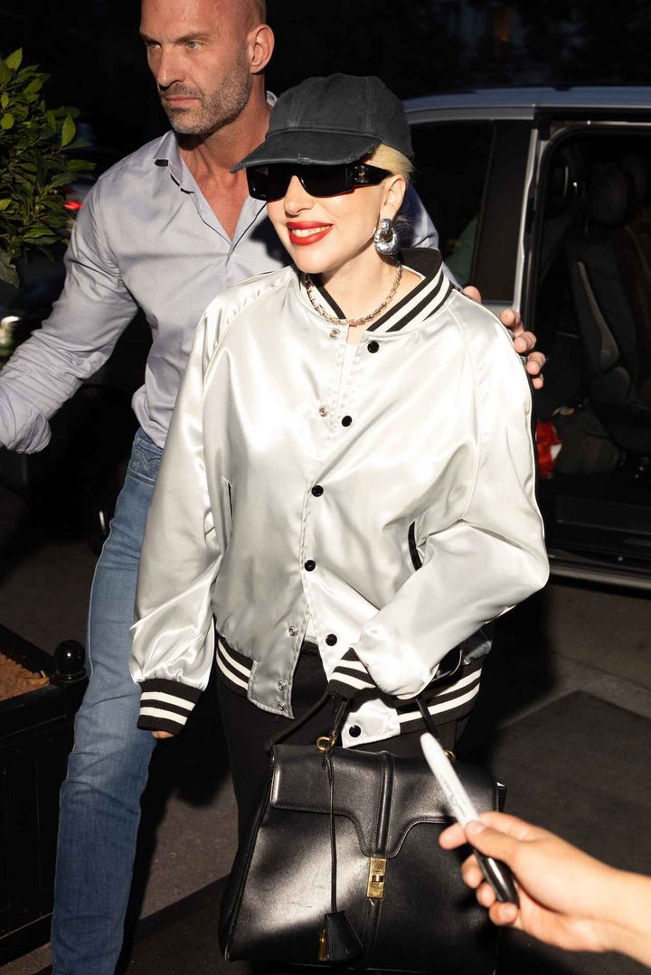 画像: パリ滞在中のレディー・ガガ。