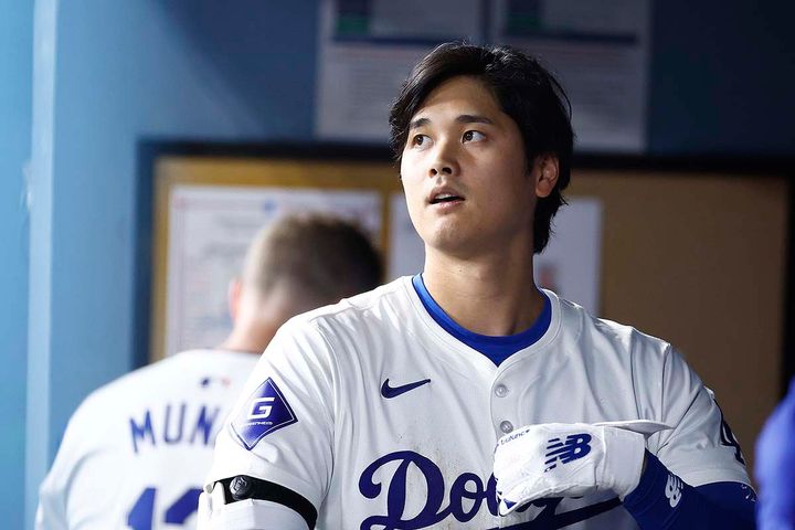 ドジャースの大谷翔平（C）Getty Images