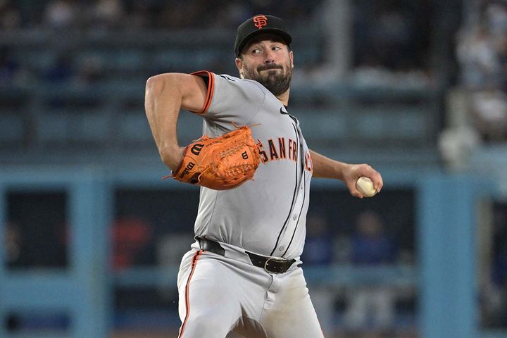 ジャイアンツのロビー・レイ（C）ロイター／USA TODAY Sports