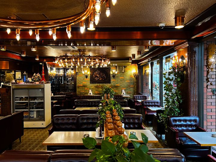 「Coffee Shop ギャラン」の店内