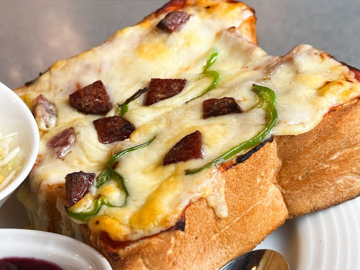 「Coffee Shop ギャラン」のピザトースト