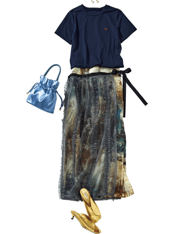 【夏コーデマンネリ解消】1つあると便利なチュールボトム！簡単おしゃれコーデ5選