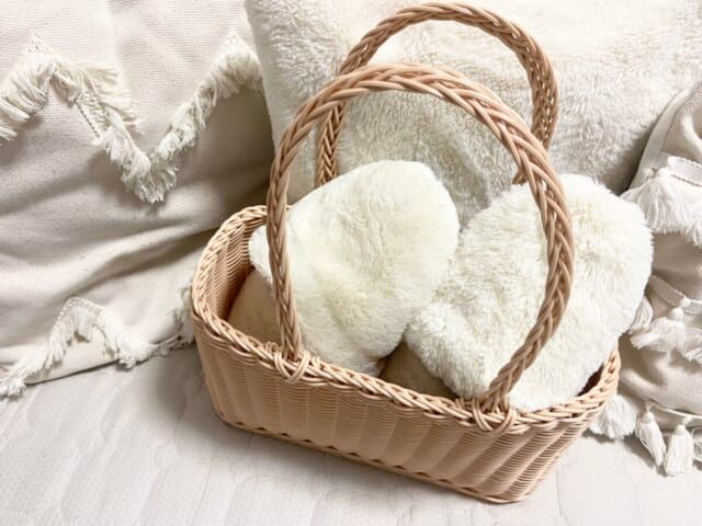 3COINS スリコ インテリアカゴバッグ