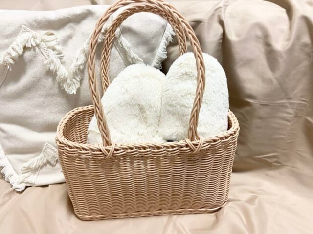 3COINS スリコ インテリアカゴバッグ