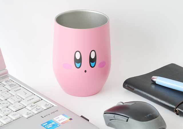 星のカービィのファミマ付録タンブラーレビューデスクワーク