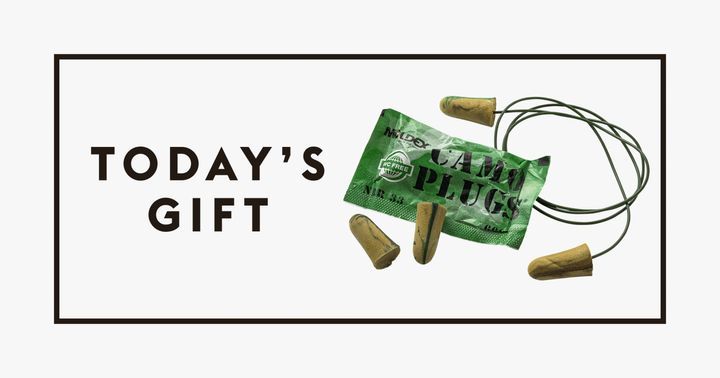 〈MOLDEX〉の耳栓