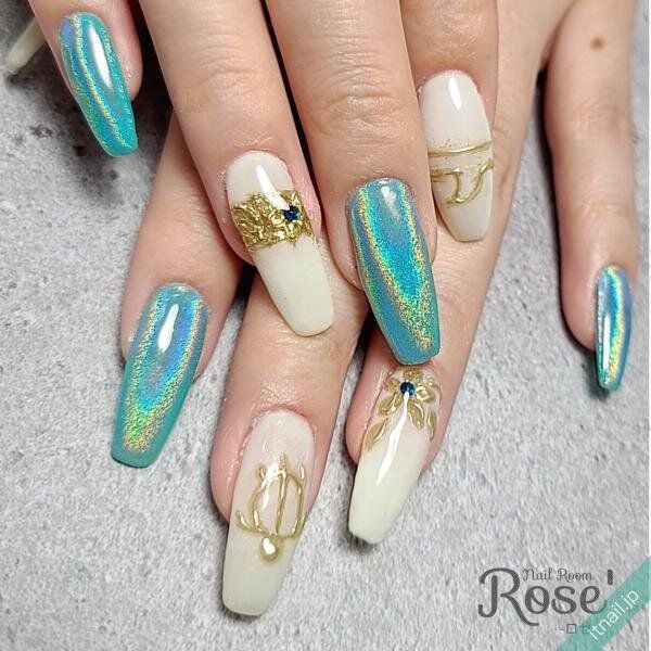 Rose’が投稿したネイルデザイン [photoid:I0103400] via Itnail Design (737604)