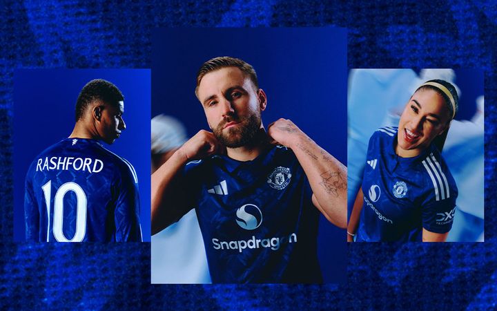 アウェイは美しき青！マンチェスター・ユナイテッドが新ユニフォームを発表 “なでしこ”宮澤ひなたがモデルに