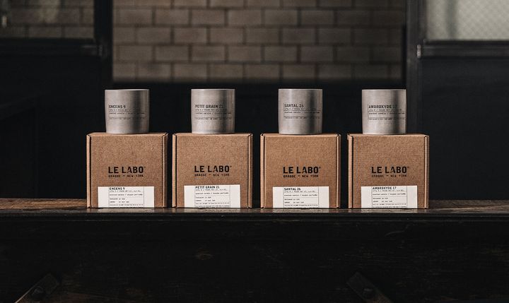 LE LABO Medium Concrete Candles