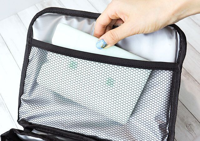 ブルートレイン保冷バッグ付録レビューメッシュポケット