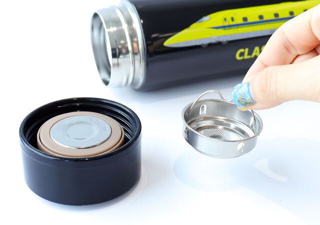 923形ドクターイエロー真空断熱ボトル付録レビュー茶こし