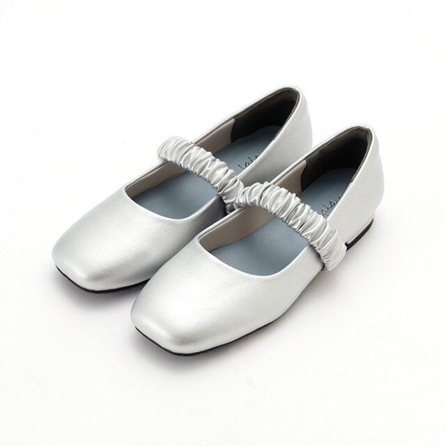 2024しまむらシルバーパンプス