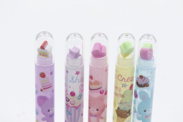 ダイソーのサワーベリーズ 鉛筆キャップの消しゴム