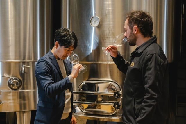 2024年の新酒試飲にウルグアイ・ガルソンを訪問し味わいの最終確認