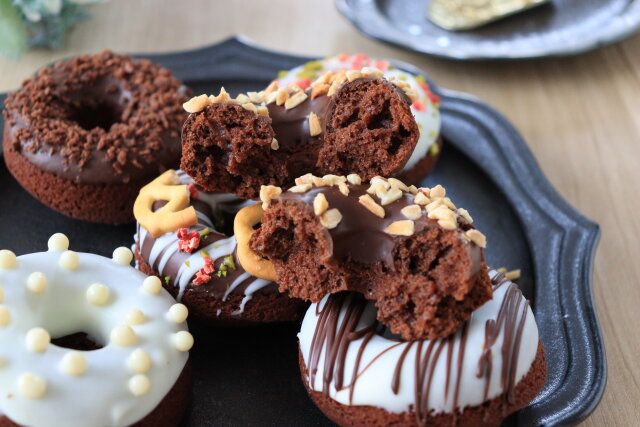 ドーナツの断面