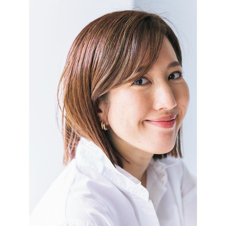 明るめカラーで柔らかミディアム