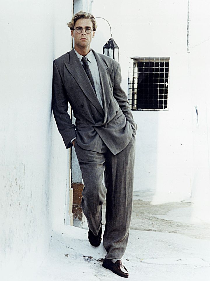 アルド・ファライが撮影したジョルジオ・アルマーニのルック