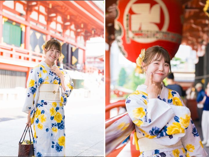 吉田優利、かわいすぎる“浴衣姿”を披露！ファンからコメント殺到