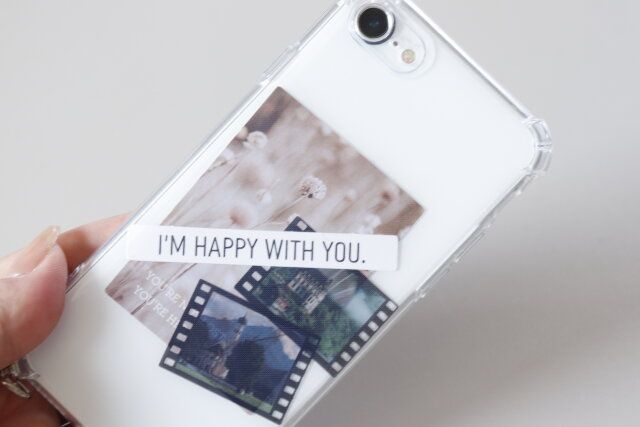 セリアのお洒落なフレークシール 写真ミックス18枚入とフィルム風フレークシール