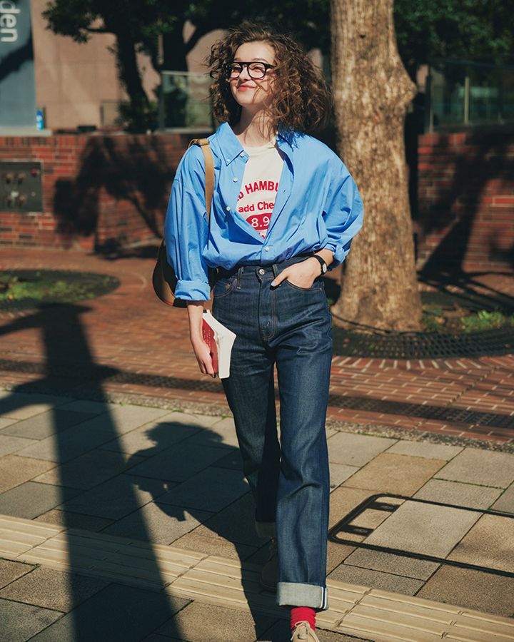 シャツを合わせるだけで、一気に垢ぬける！旬のシャツ×Tシャツコーデ7選