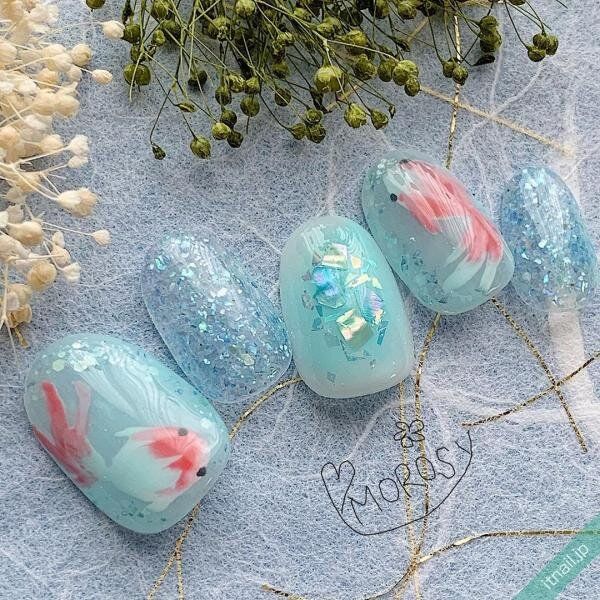 MOROSYが投稿したネイルデザイン [photoid:I0076808] via Itnail Design (737774)