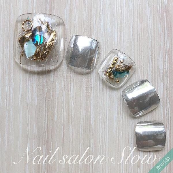 Slowが投稿したネイルデザイン [photoid:I0069345] via Itnail Design (737778)