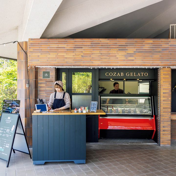 山形〈COZAB GELATO〉外観