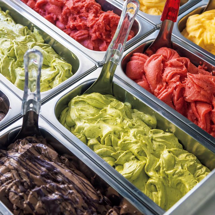 山形〈COZAB GELATO〉ショーケース