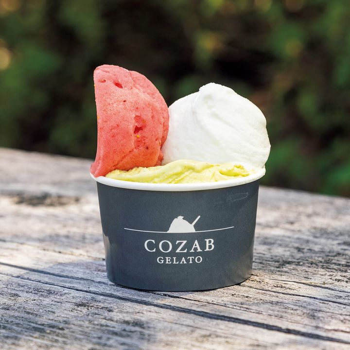 山形〈COZAB GELATO〉ジェラート