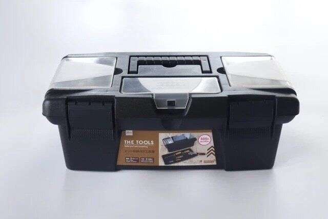 ダイソー ビット収納付き工具箱 パッケージ